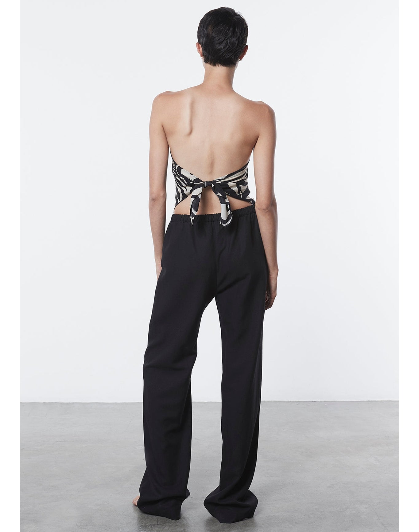 Scarf Top | Abstract Tropical