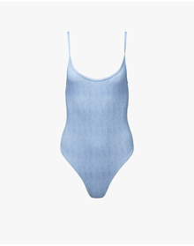 Scoop Denim Cami One Piece | Light Wash