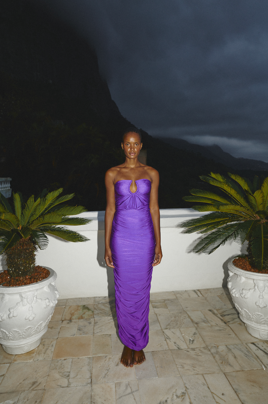 Magalenha Maxi Dress | Purpura