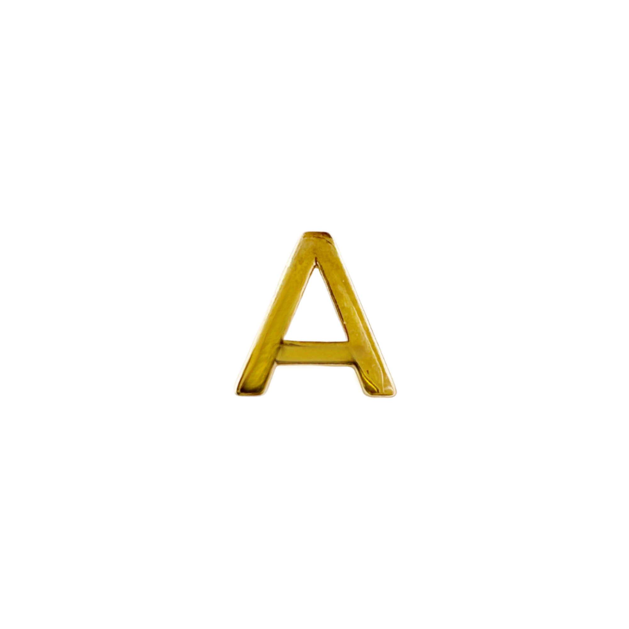 Good Girl Initial Stud (Select A-Z) | 10K Yellow Gold