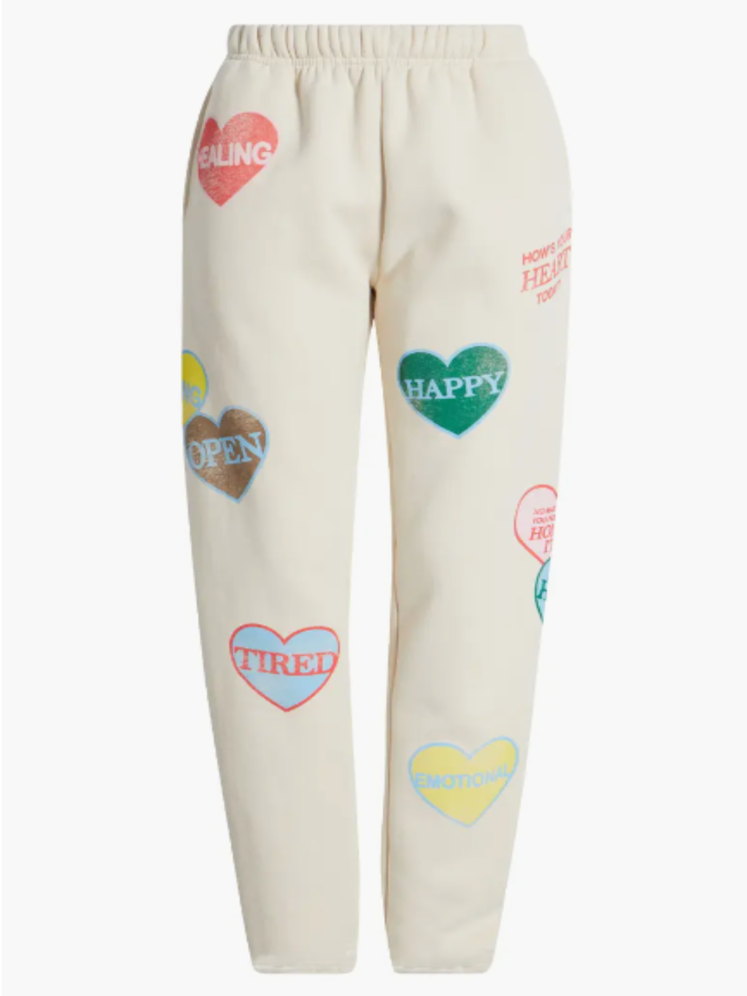 Women | The Mayfair Group | How's Your Heart Sweatpants | Cream
