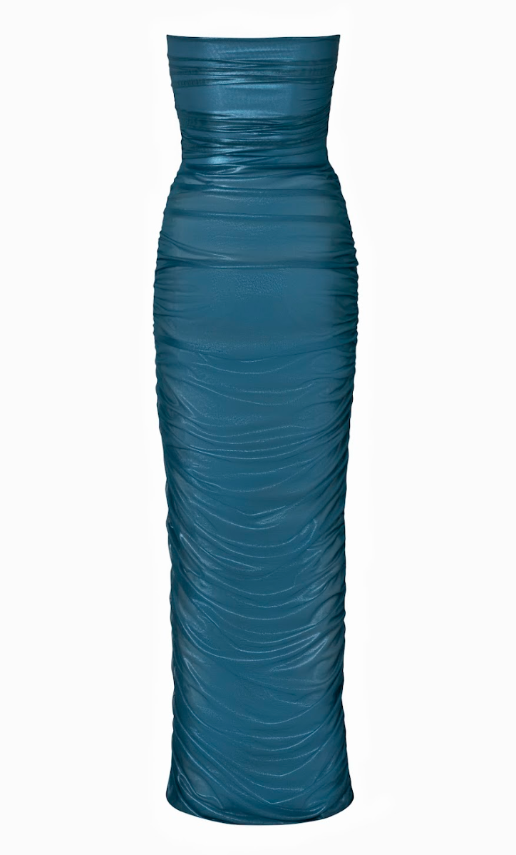 Ari Maxi Dress | Blue Galaxy