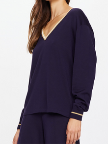 Women | The Upside | Greenwich Lena Long Sleeve | Navy