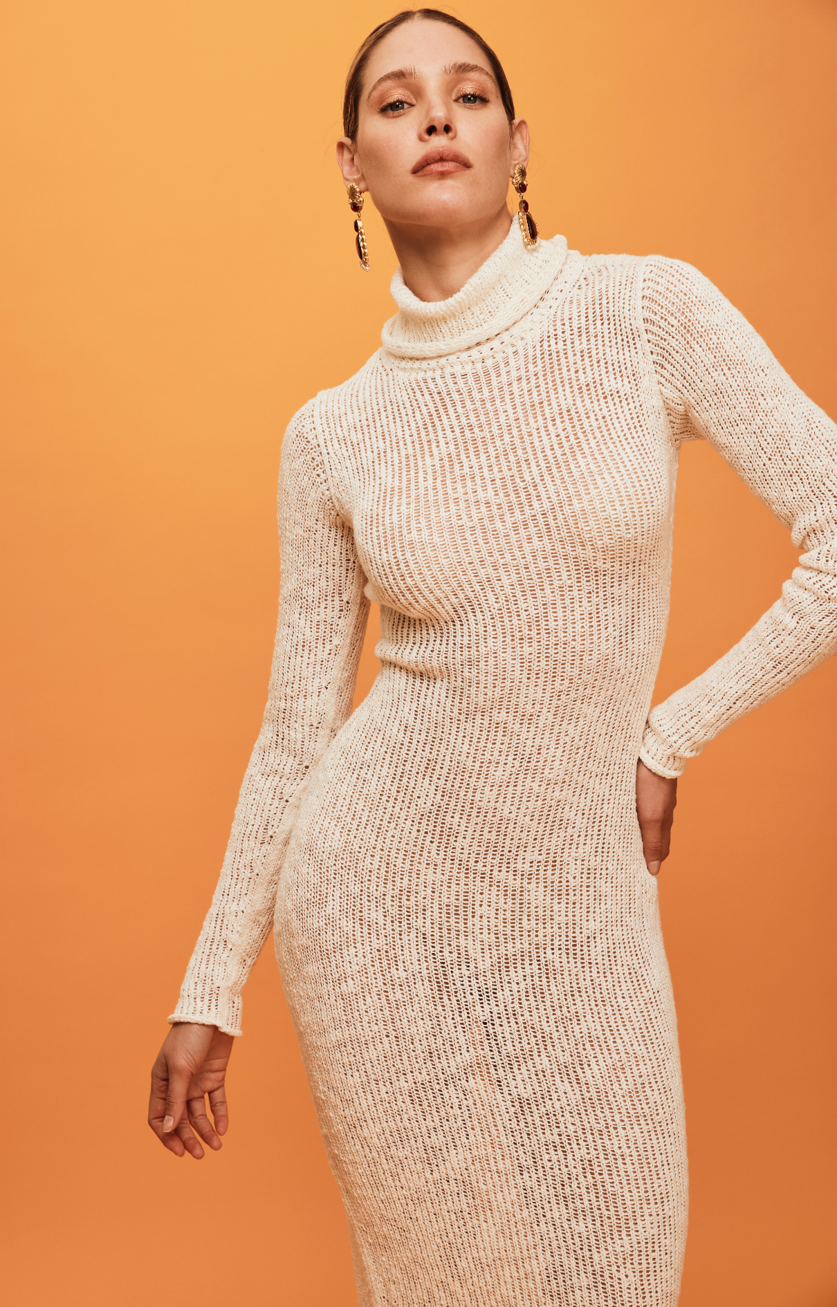 Gigi Knit Dress | Ivory