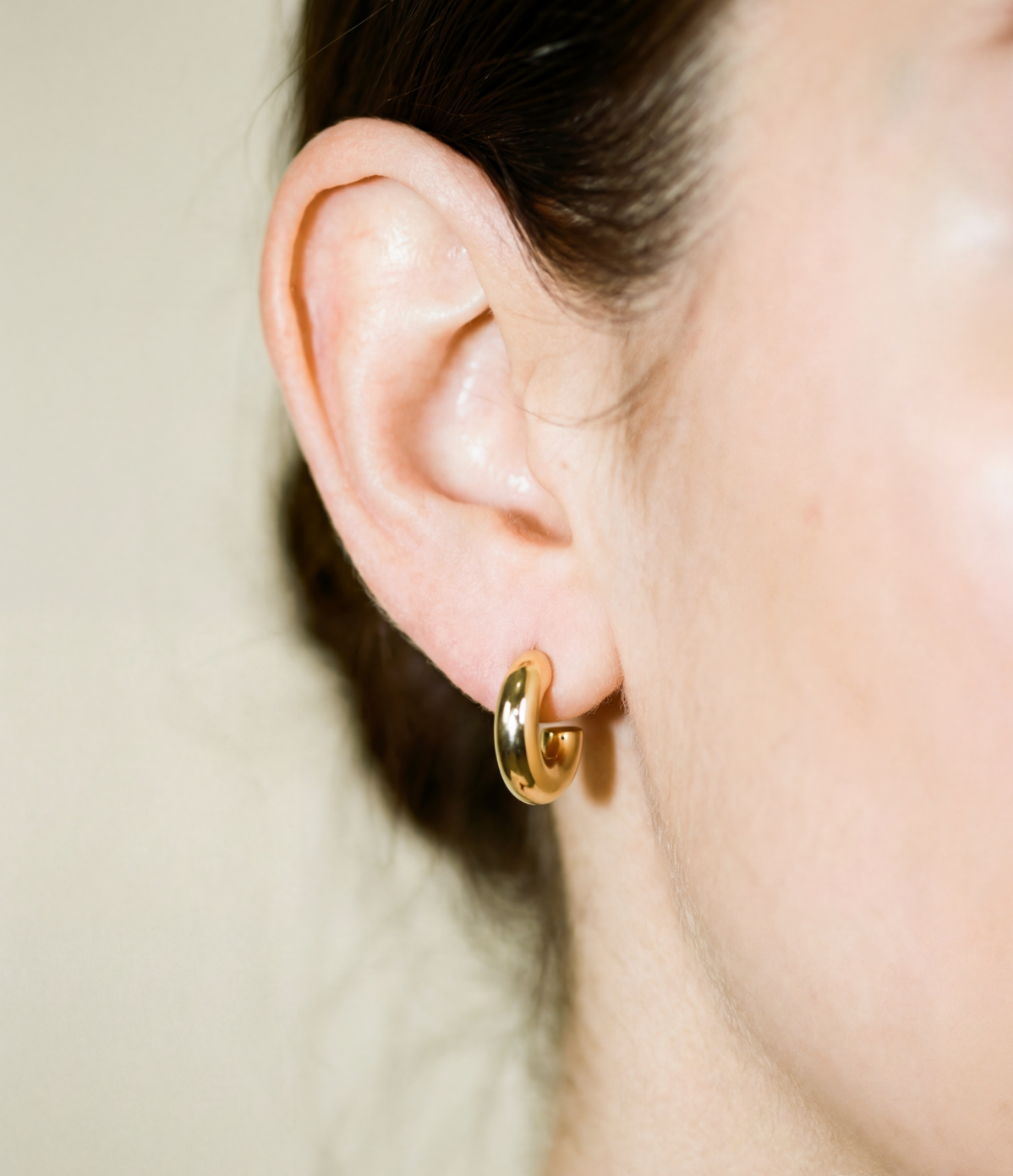 The Gold Basso Hoops | 18Kt Gold Plated Brass
