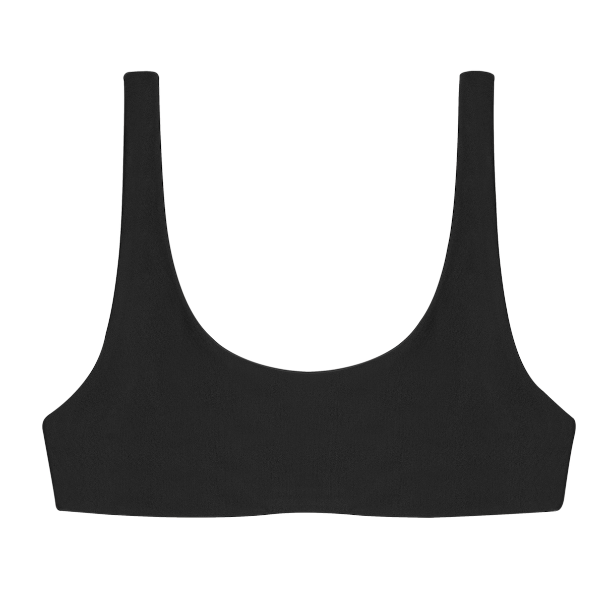 Rounded Edges Top | Black Matte