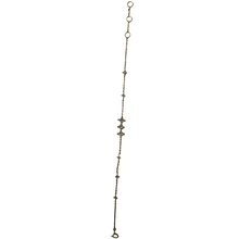 Triple Diamond Drizzle Bracelet | 14K Yellow Gold | Round + Princess White Diamond