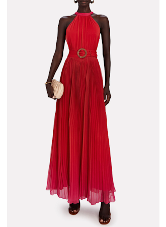 Rococo Sand | Emi Long Dress | Red