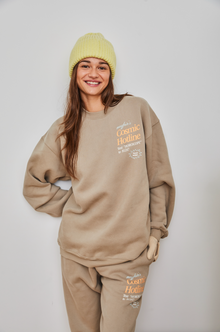 Cosmic Hotline Sweatpants | Latte