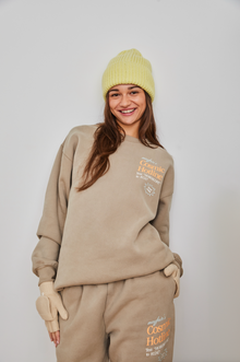 Cosmic Hotline Sweatpants | Latte