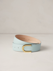 Clip Belt | Seafoam & 24K Gold