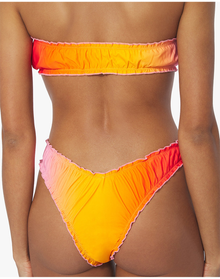 Scrunchie Gradient Bandeau Bikini Top | Baby Pink