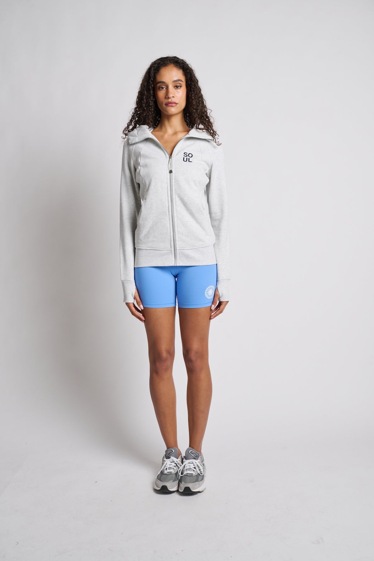 Women | Lululemon | Scuba Full-Zip Hoodie | Heathered Core Ultra Light Grey