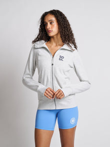 Women | Lululemon | Scuba Full-Zip Hoodie | Heathered Core Ultra Light Grey