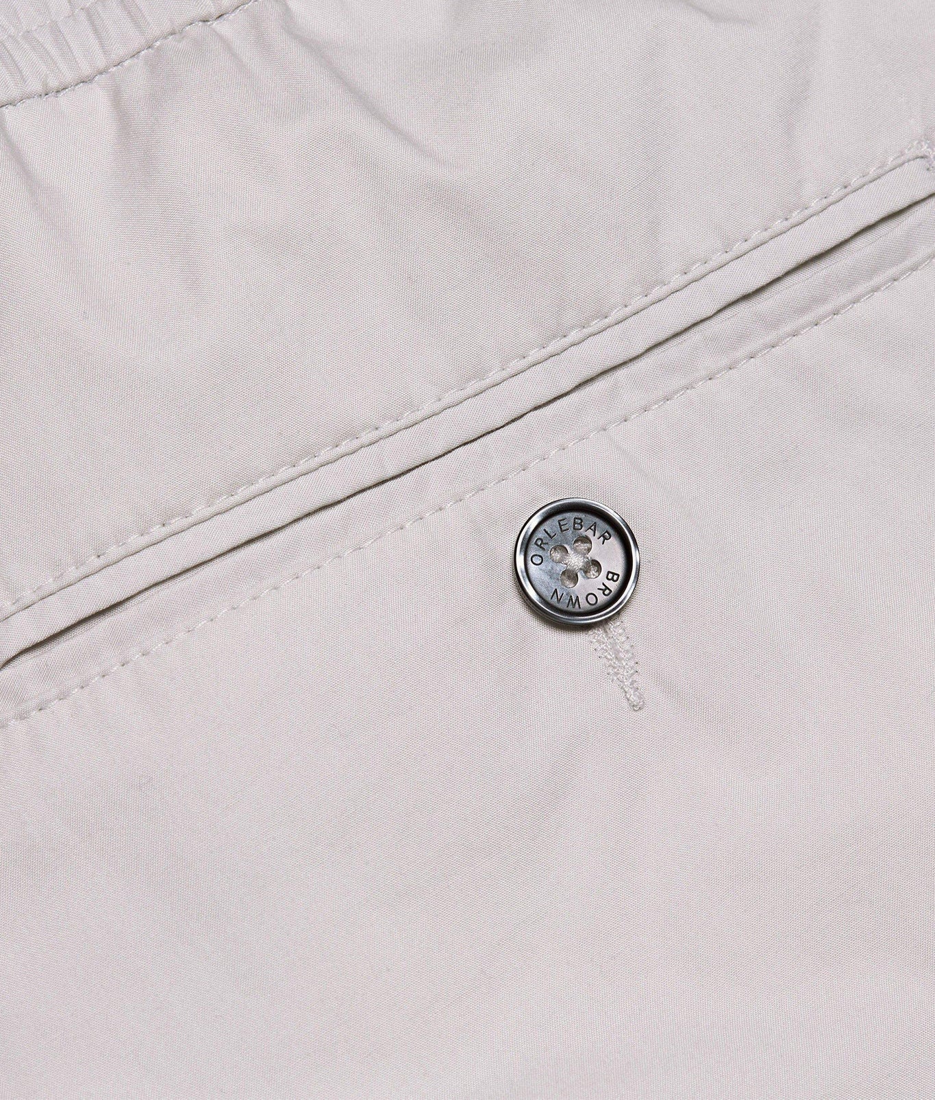 Sedgwick Poplin Tailored Fit Single Pleat Stretch-Cotton Trousers | Oyster Grey