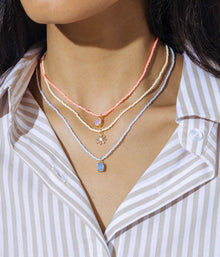 Maya Seed Bead Necklace - Loren Hope