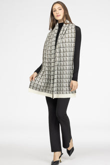 Select Cashmere Scarf | Ivory/Black