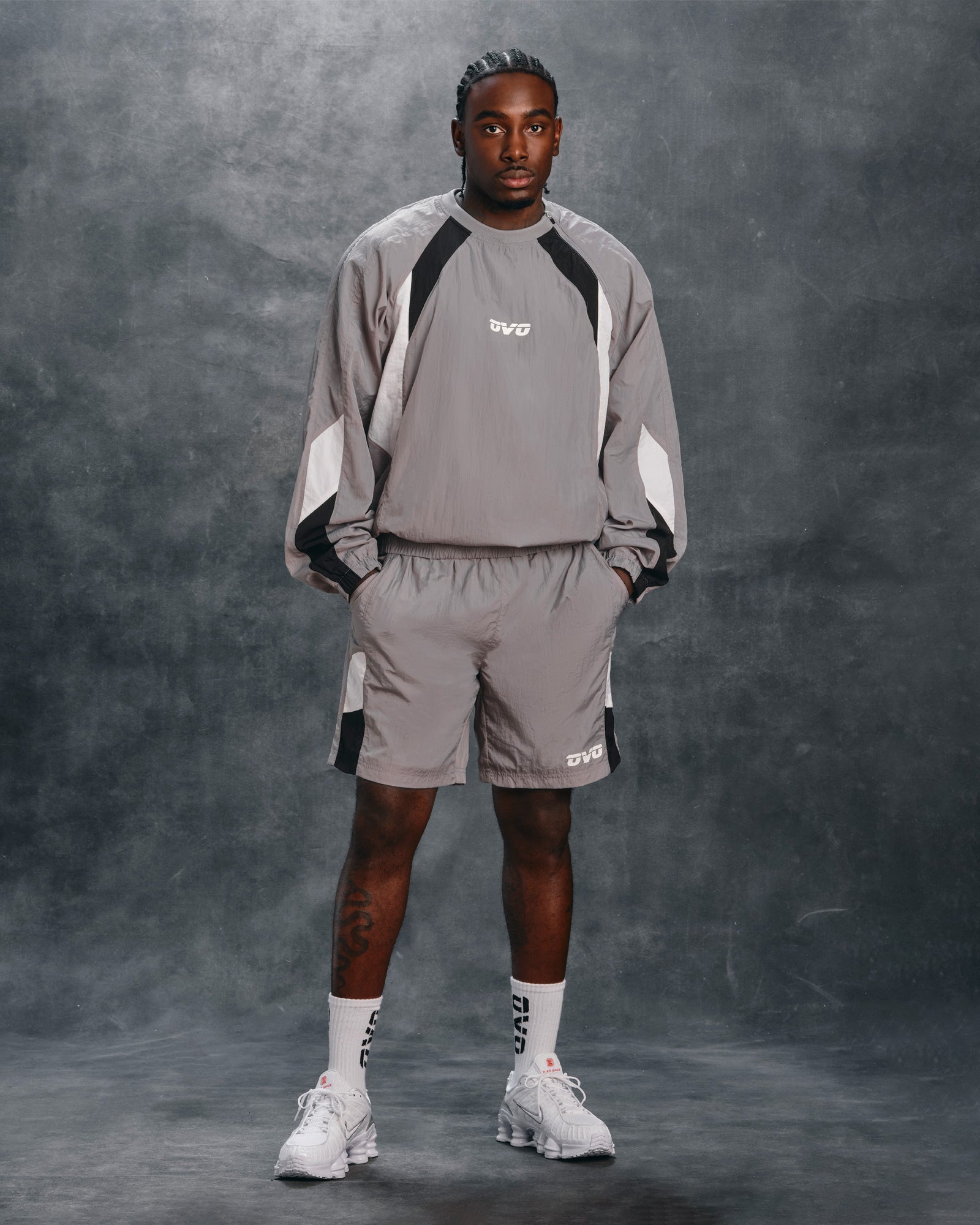 Mens | Nylon Pull-Over | Nickel