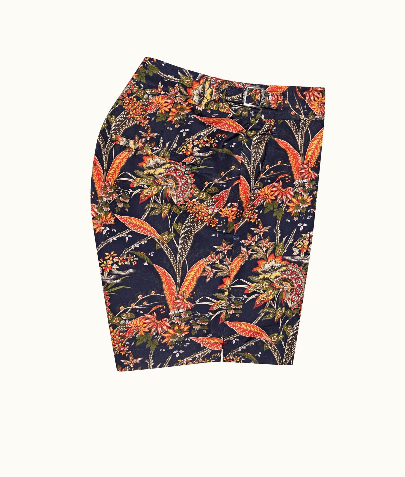 Setter Lotus Shorter-Length Swim Shorts | Midnight Navy