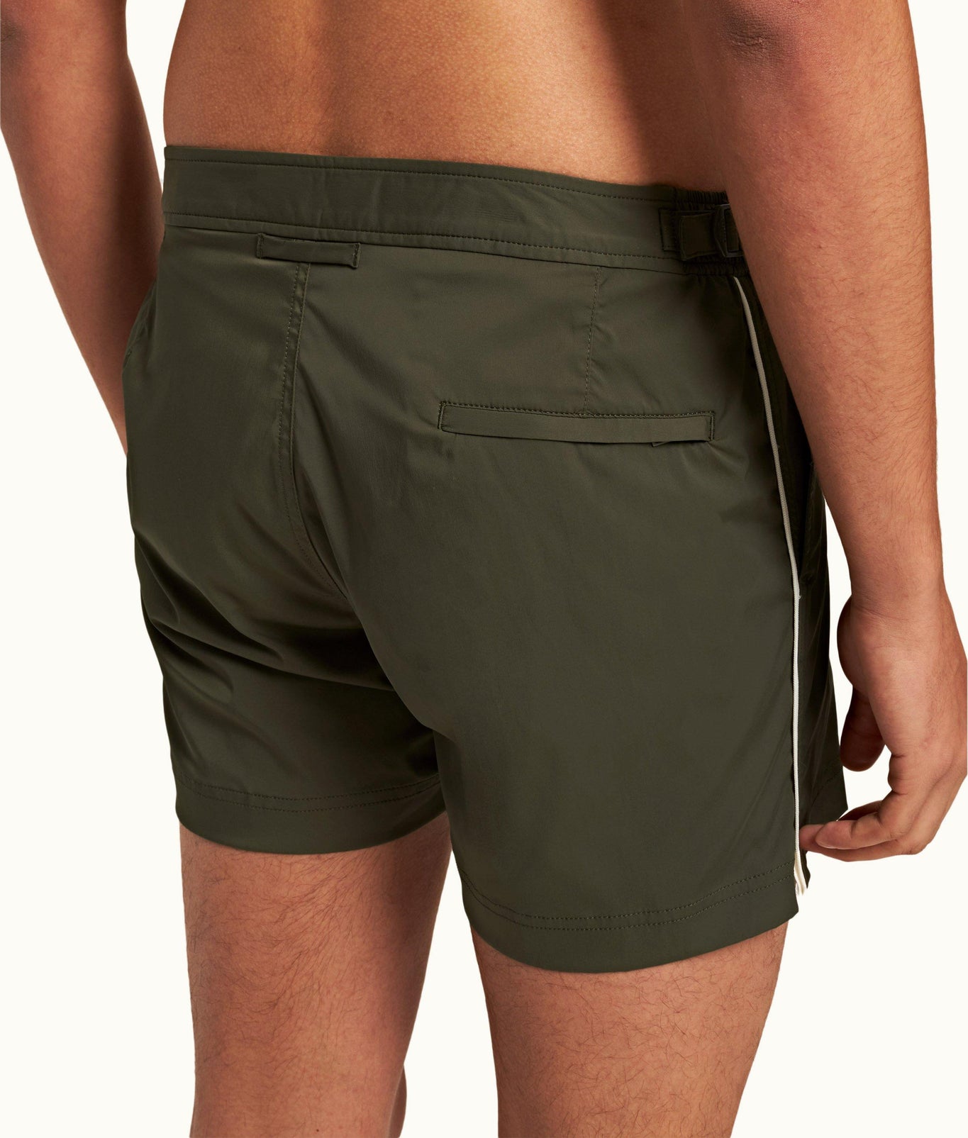 Setter Stretch Shorter-Length Stretch Swim Shorts | Palm
