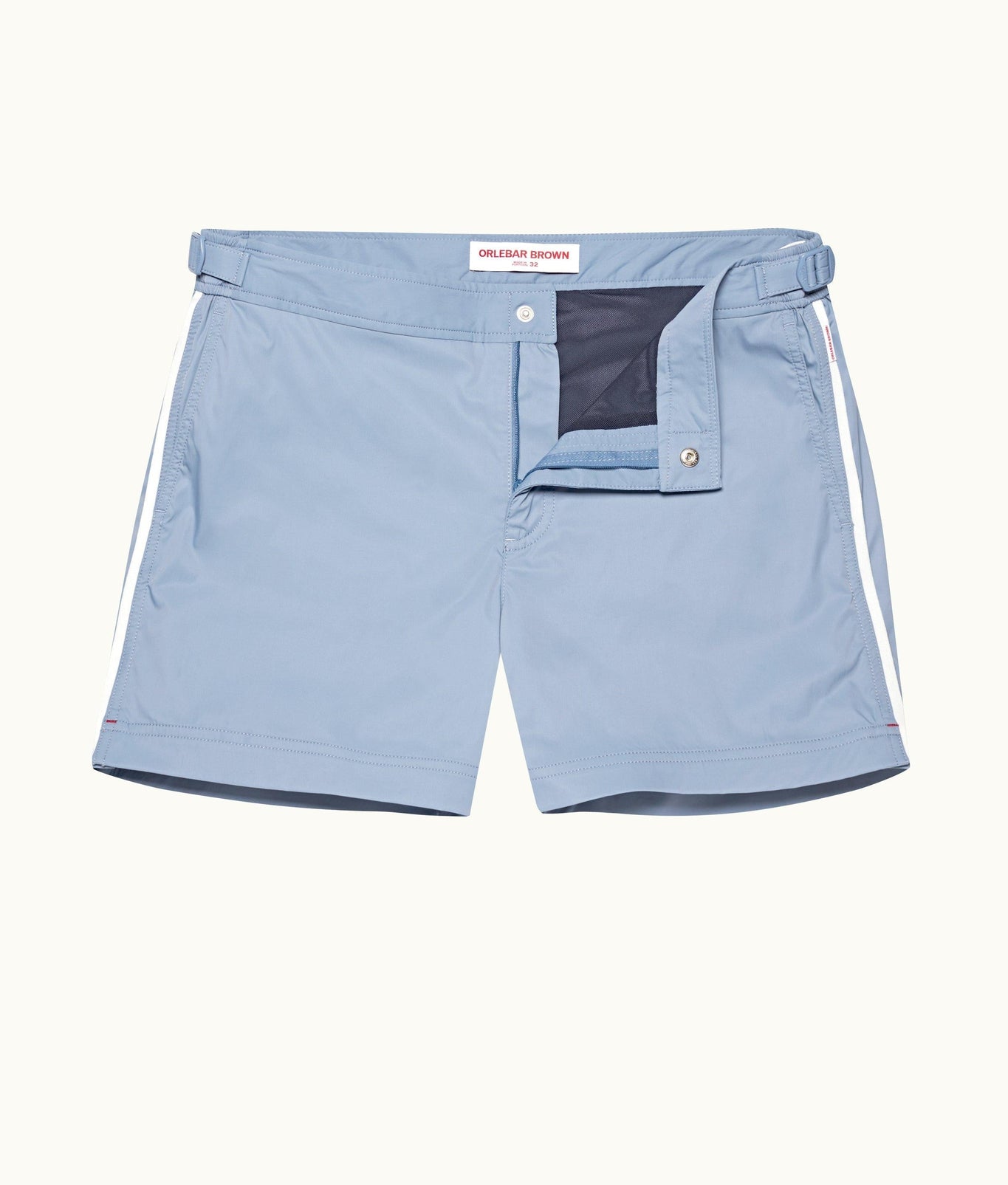Setter Stretch Shorter-Length Stretch Swim Shorts | Springfield Blue