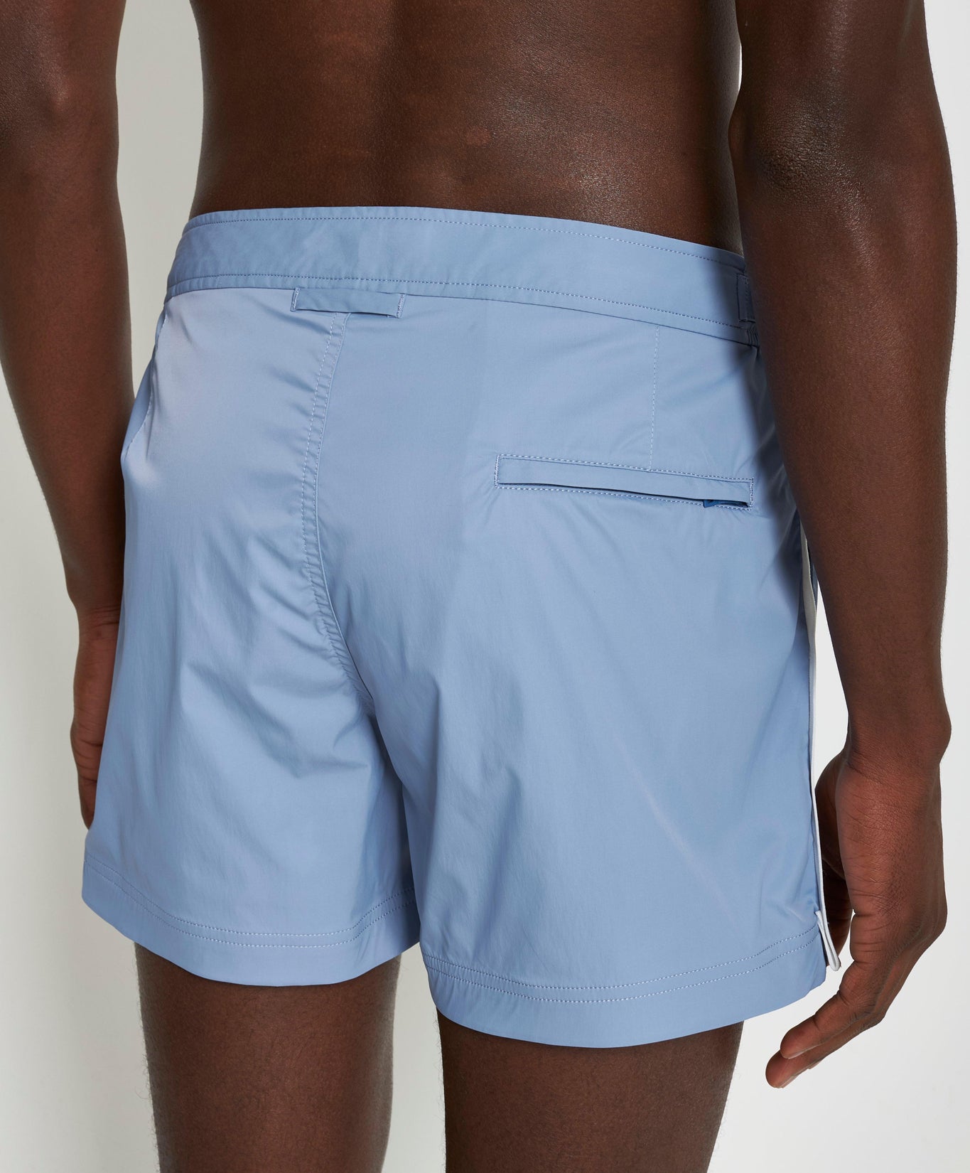 Setter Stretch Shorter-Length Stretch Swim Shorts | Springfield Blue