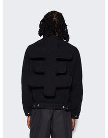 Seventh Heaven | Men | Sherpa Trucker Jacket | Black