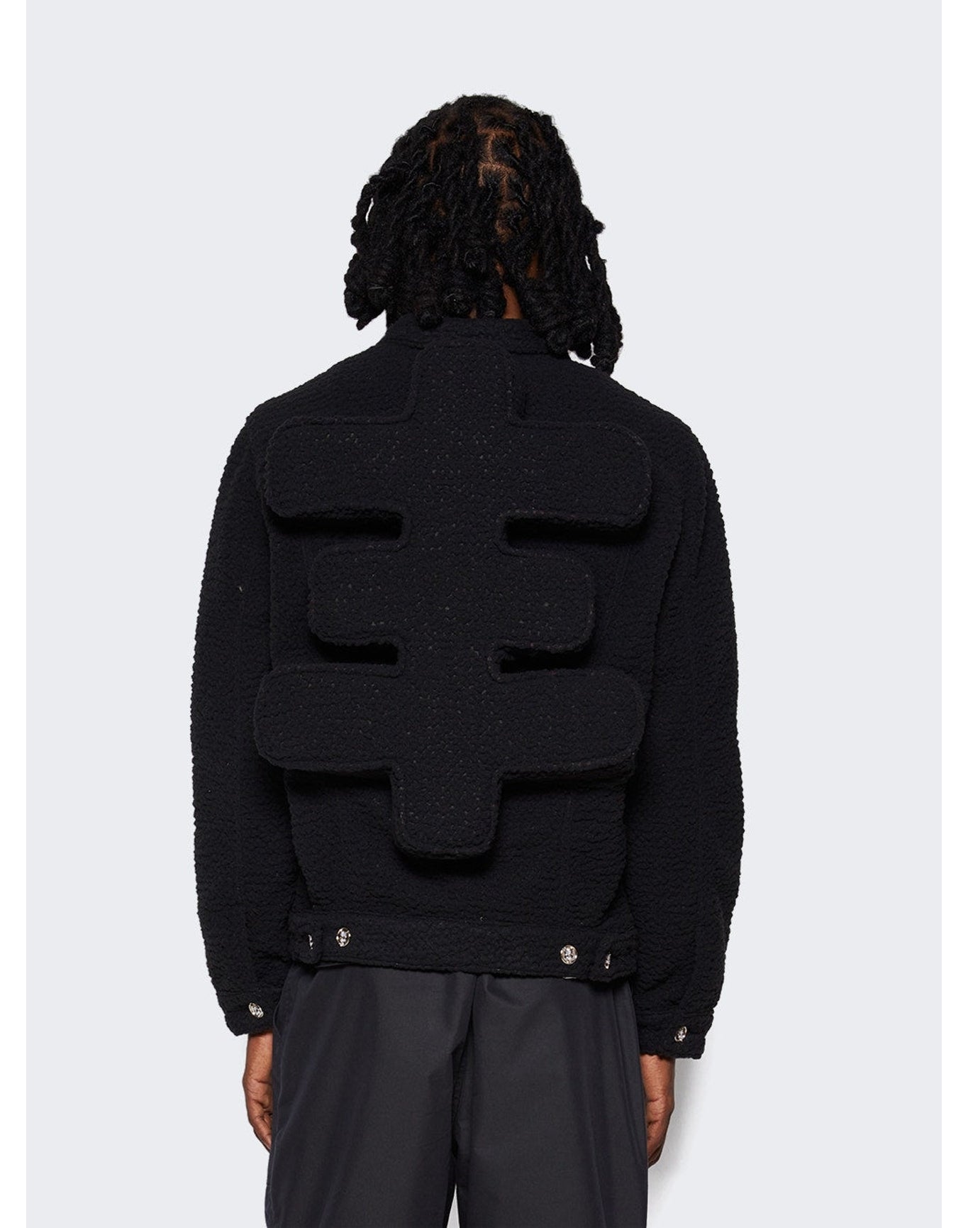 Seventh Heaven | Men | Sherpa Trucker Jacket | Black