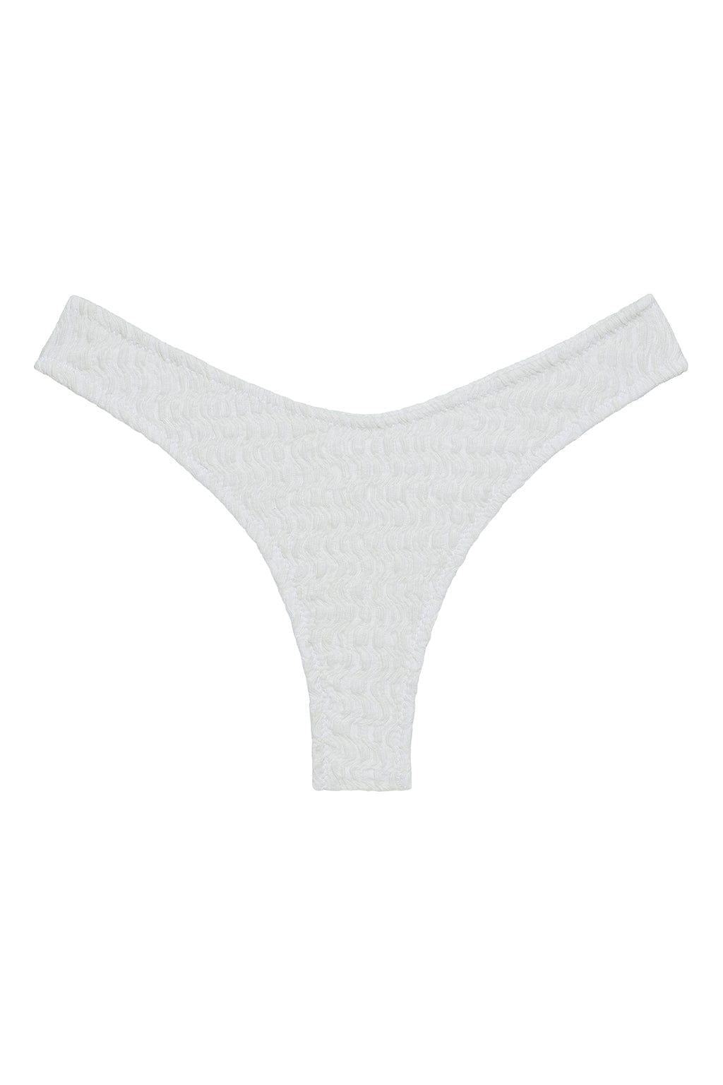 Added Coverage Lulu (Zig-Zag Stitch) Bikini Bottom | Seychelles