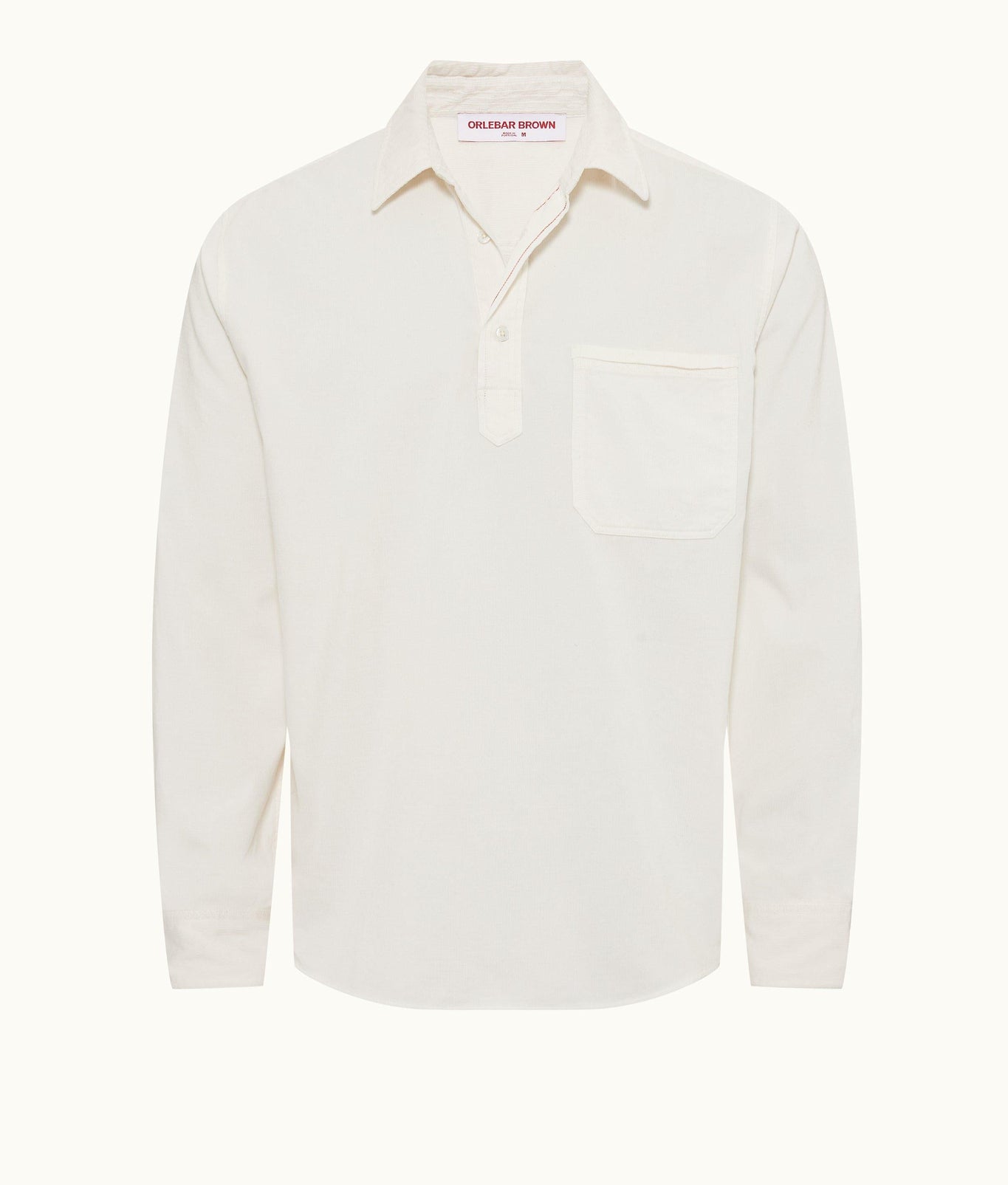 Shanklin Corduroy Classic Collar Relaxed Fit Overhead Corduroy Shirt | Sea Mist