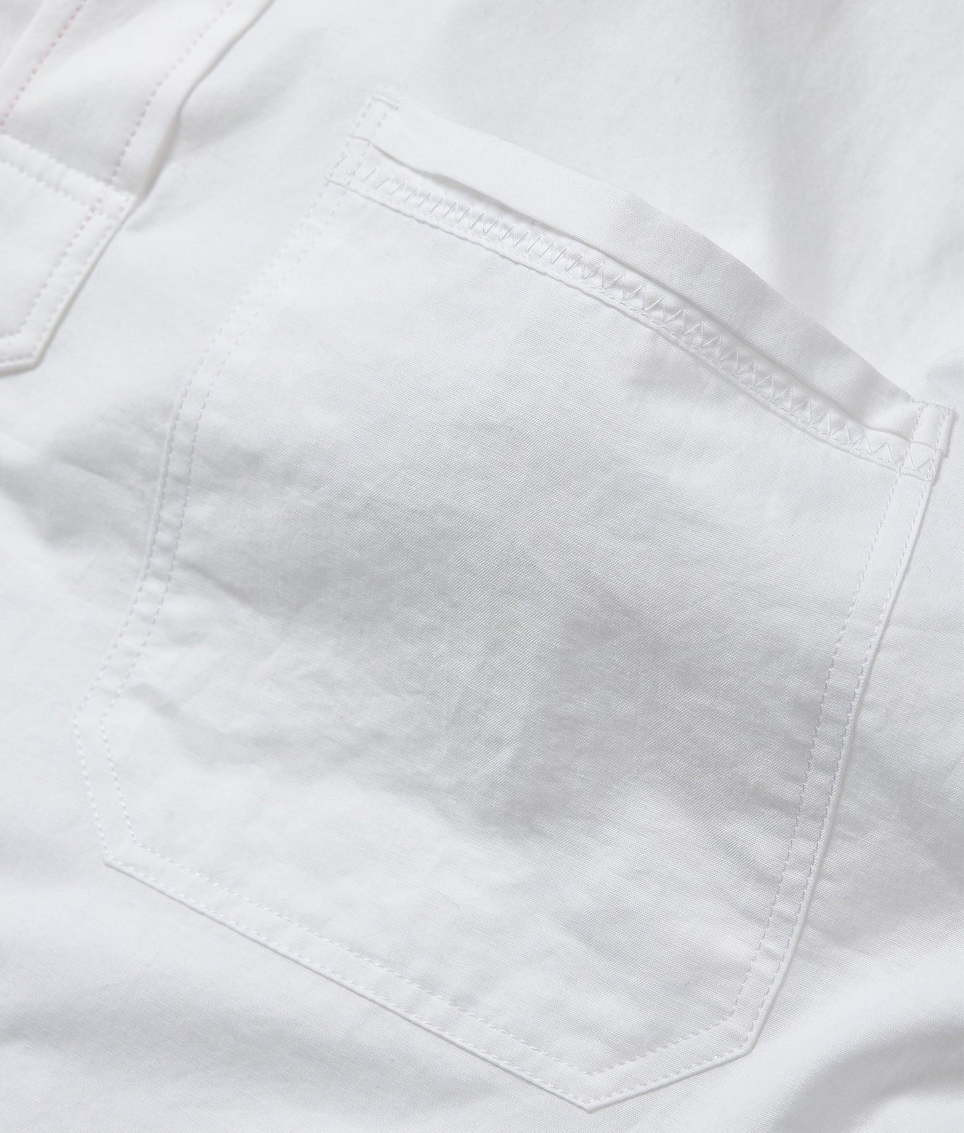 Shanklin Relaxed Fit Overhead Refined Cotton Shirt | White