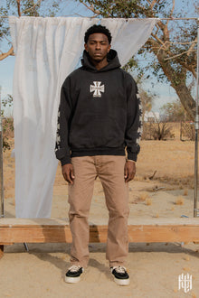 Sharpened Iron Hoodie | Vintage Black