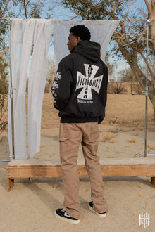 Sharpened Iron Hoodie | Vintage Black