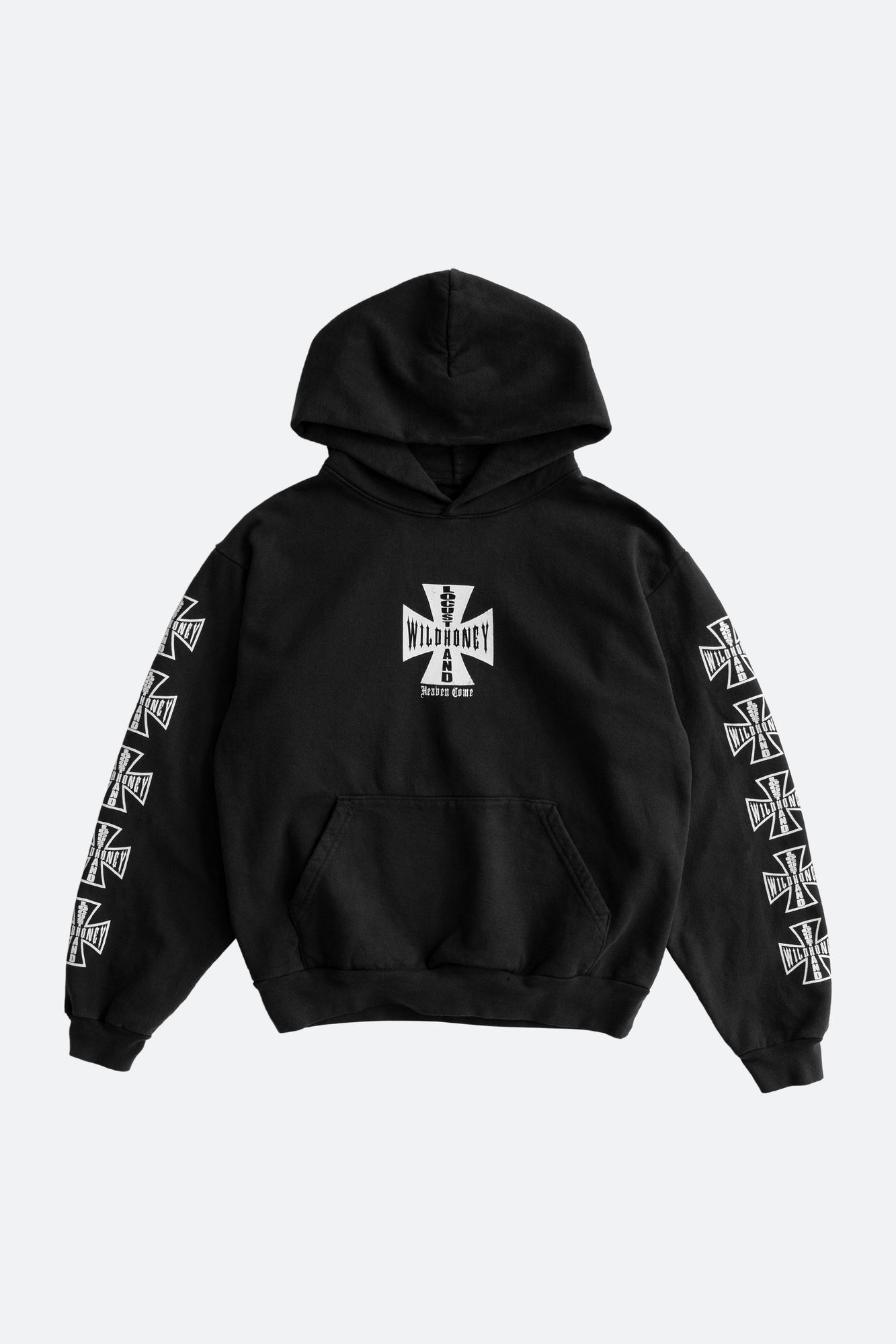 Sharpened Iron Hoodie | Vintage Black