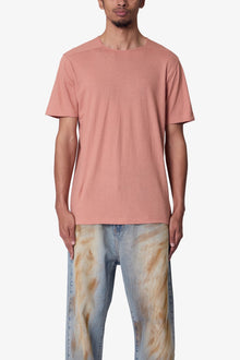 Sheer Crewneck Tee | Rust