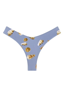 Lulu (Zig-Zag Stitch) Bikini Bottom | Shell