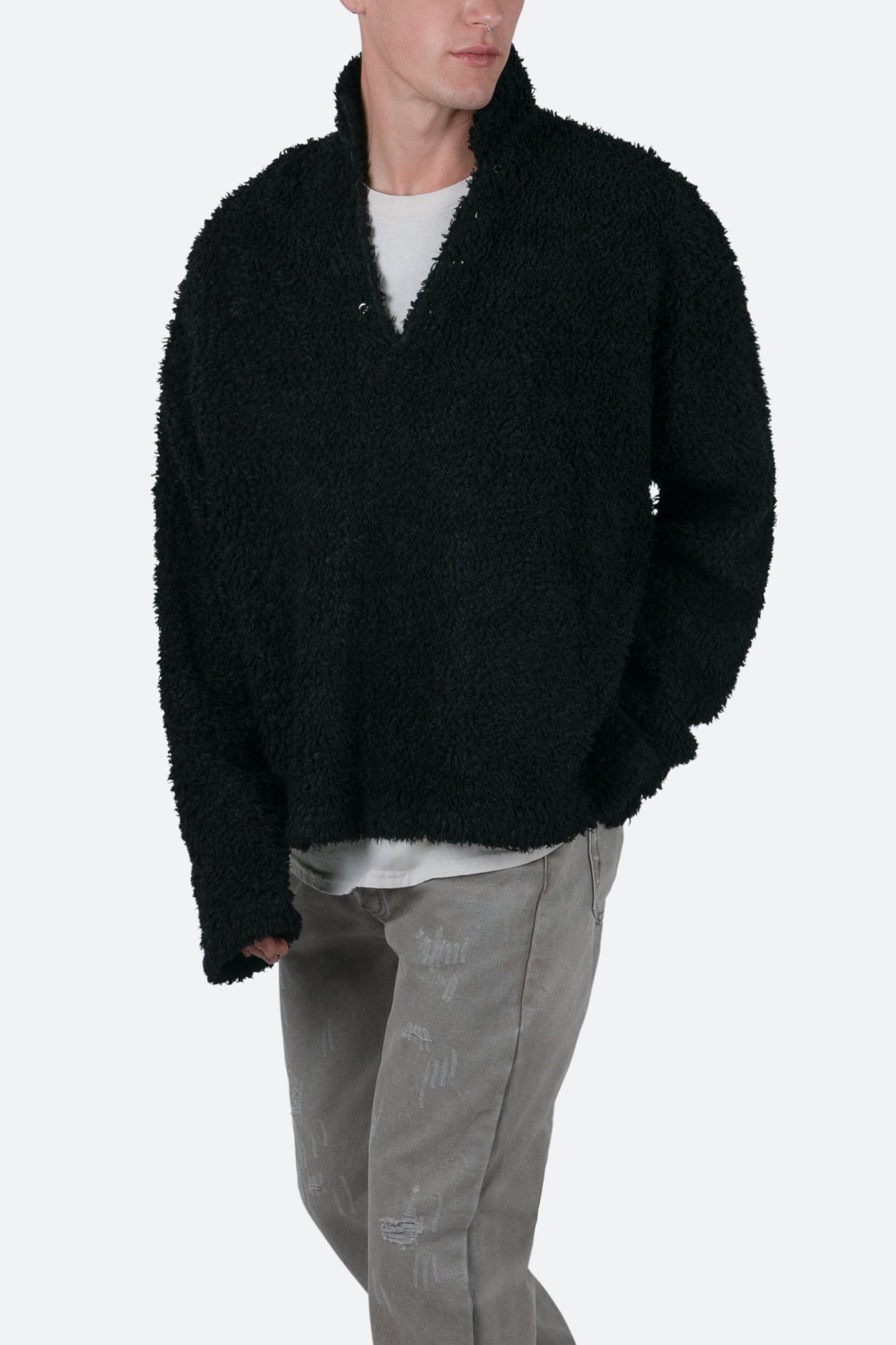 Sherpa Pullover | Black