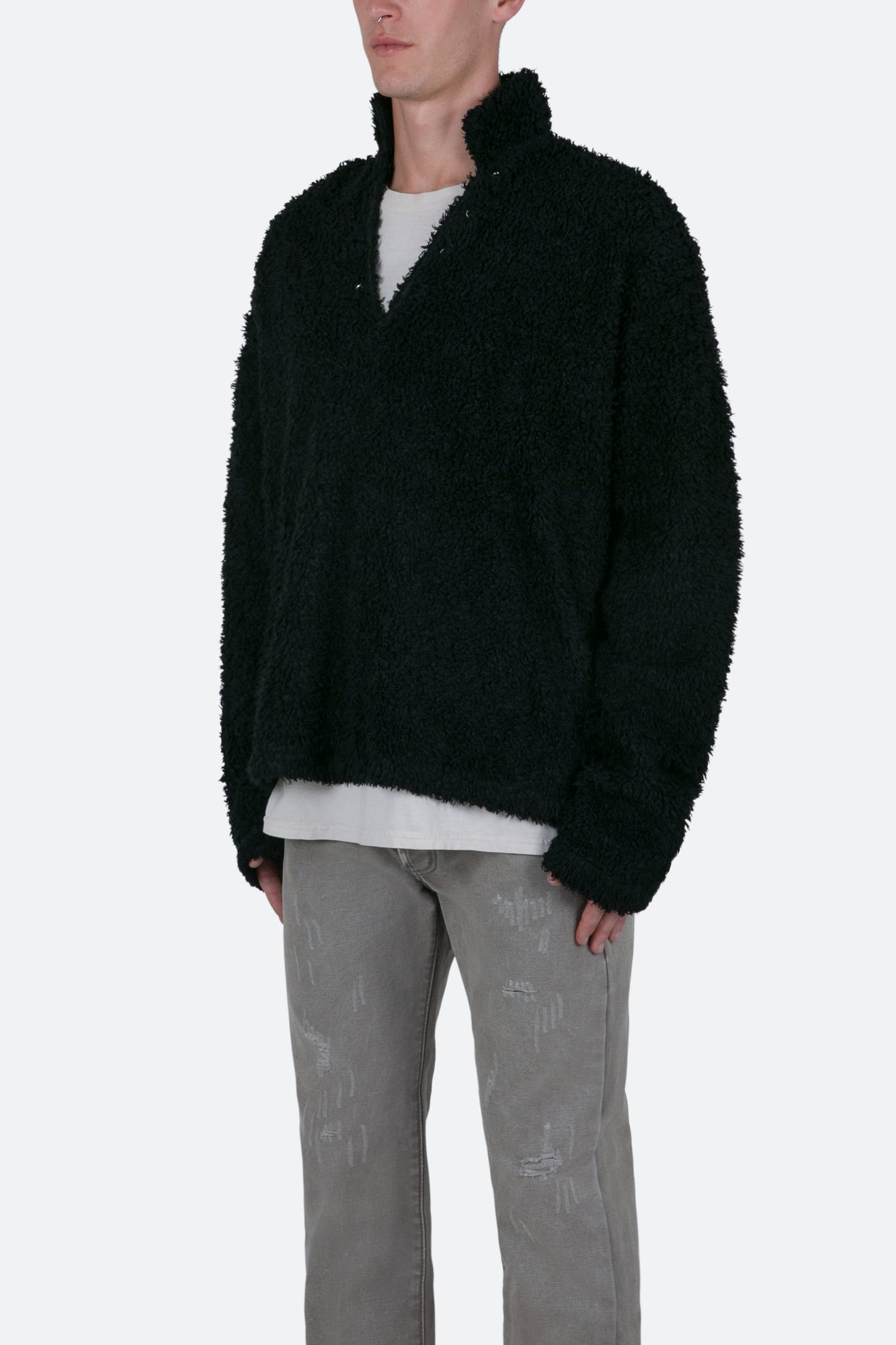 Sherpa Pullover | Black