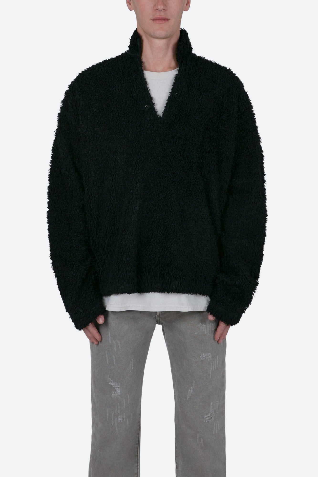 Sherpa Pullover | Black