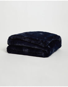 Shiloh Blanket | Navy Blue | 50x60