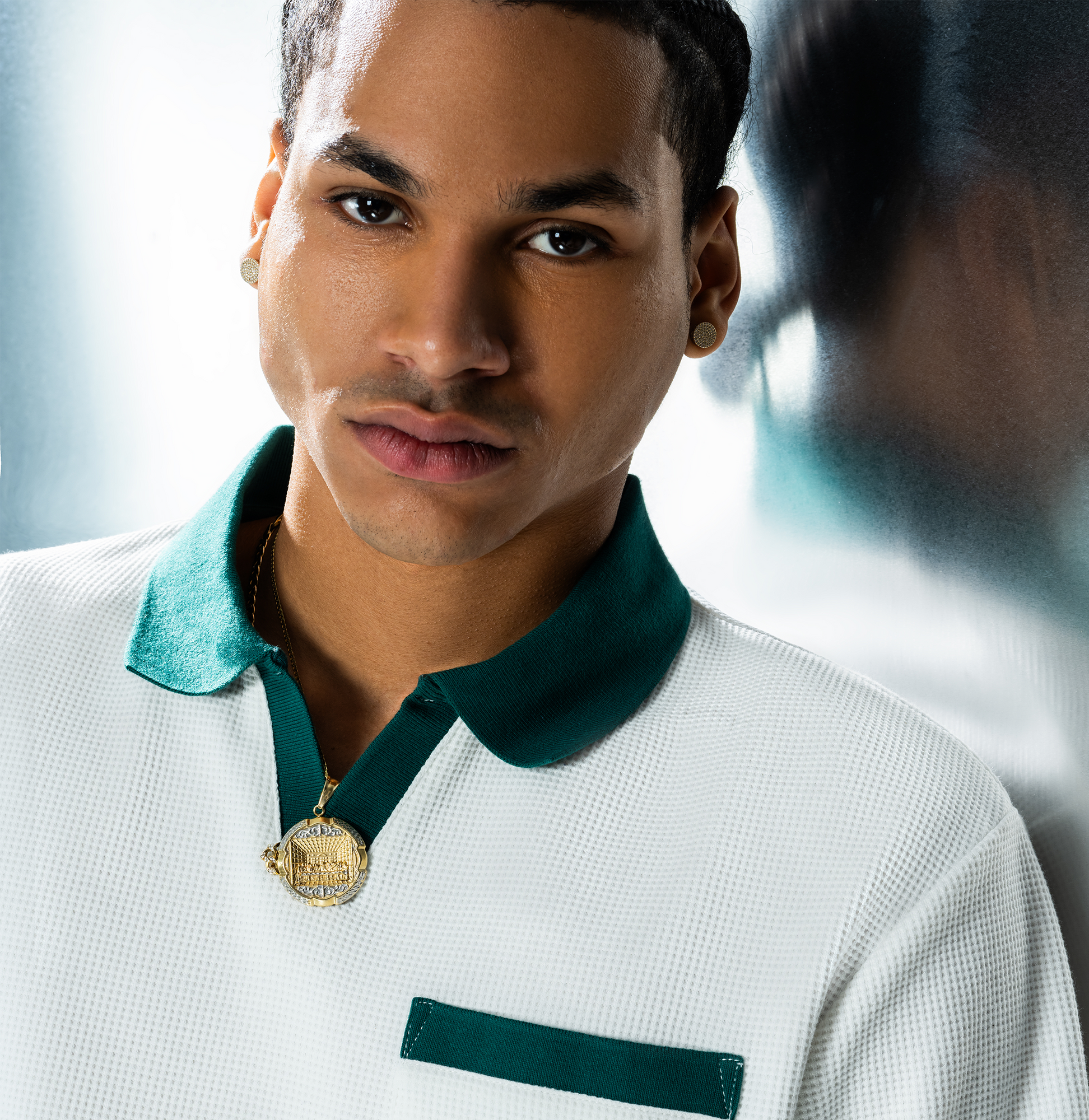 Tennis Waffle Polo | Snow White