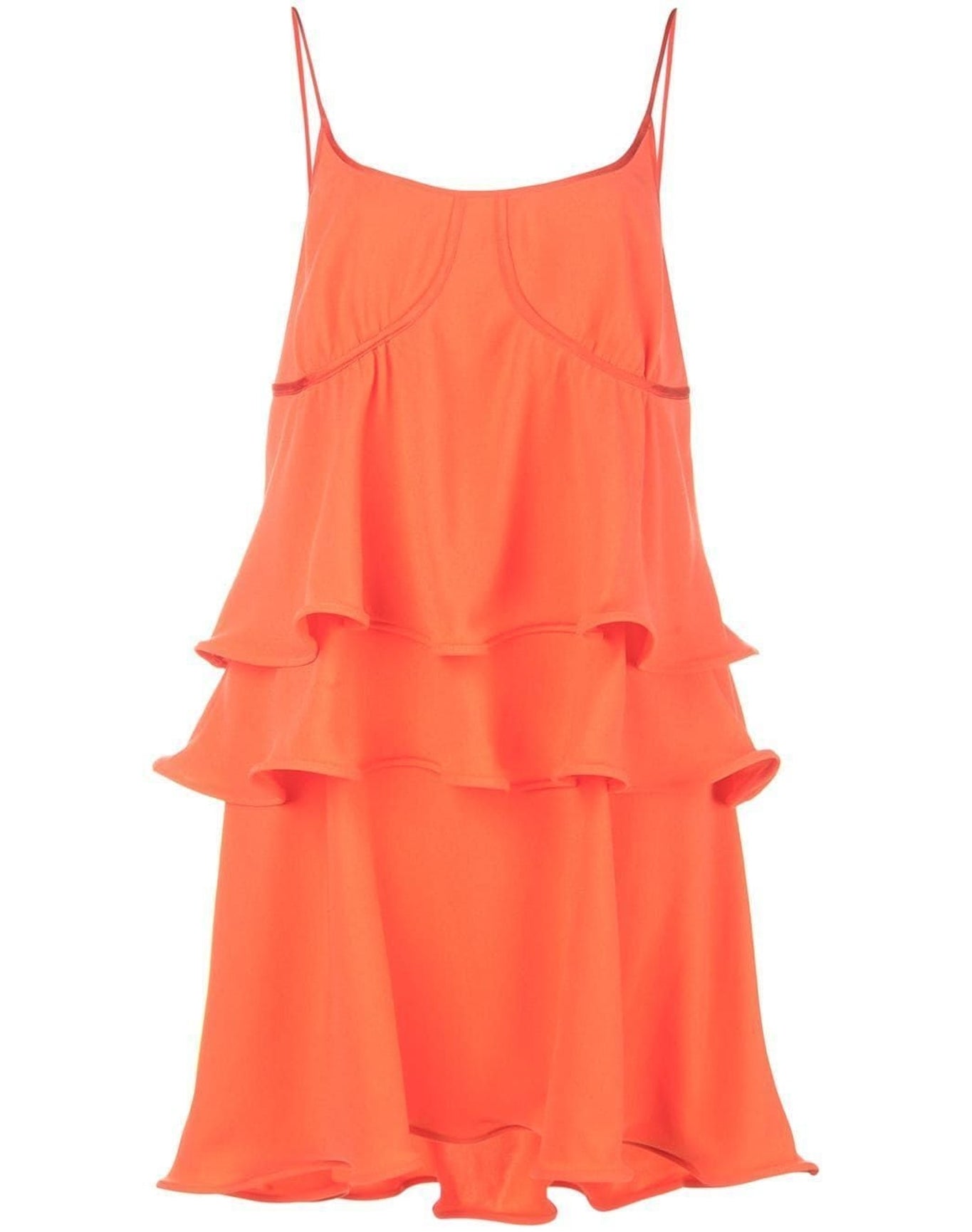 Sies Marjan | Women | Ruffle Detail Dress | Orange