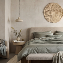 Signature Bamboo Duvet Cover, Full/Queen | Sage Green
