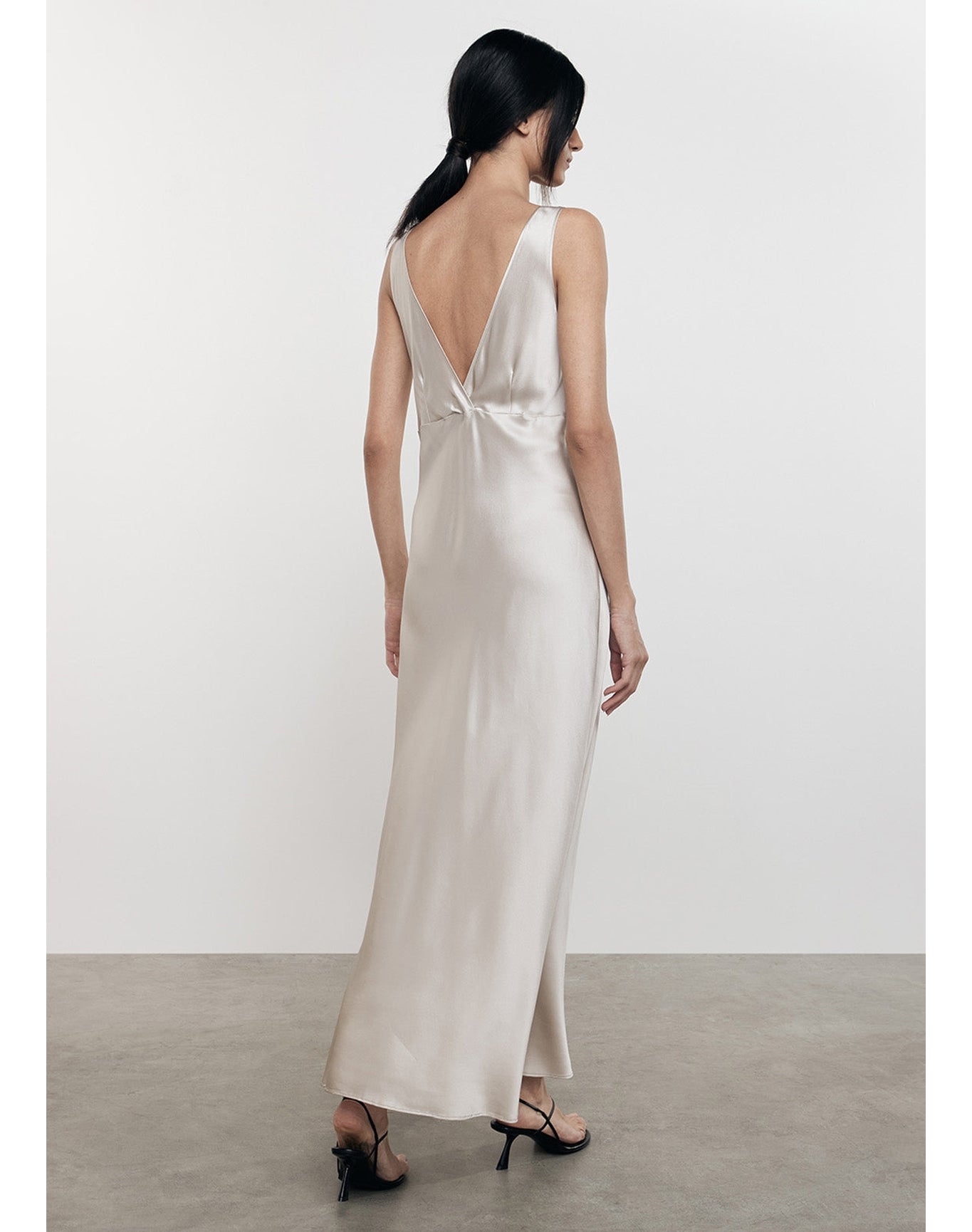 Silk Satin Nuit Dress | Flax