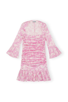 Silk Stretch Satin Mini Dress | Bonbon