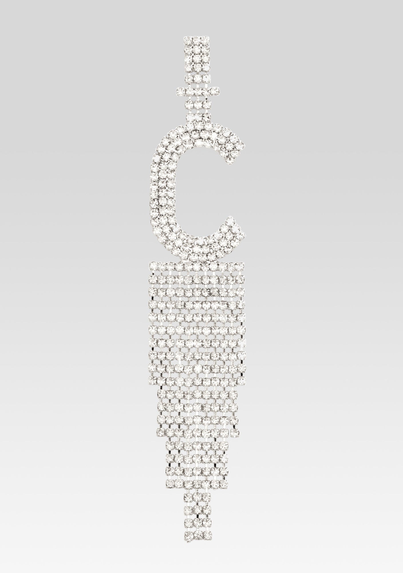 Alphabet Earring | Silver