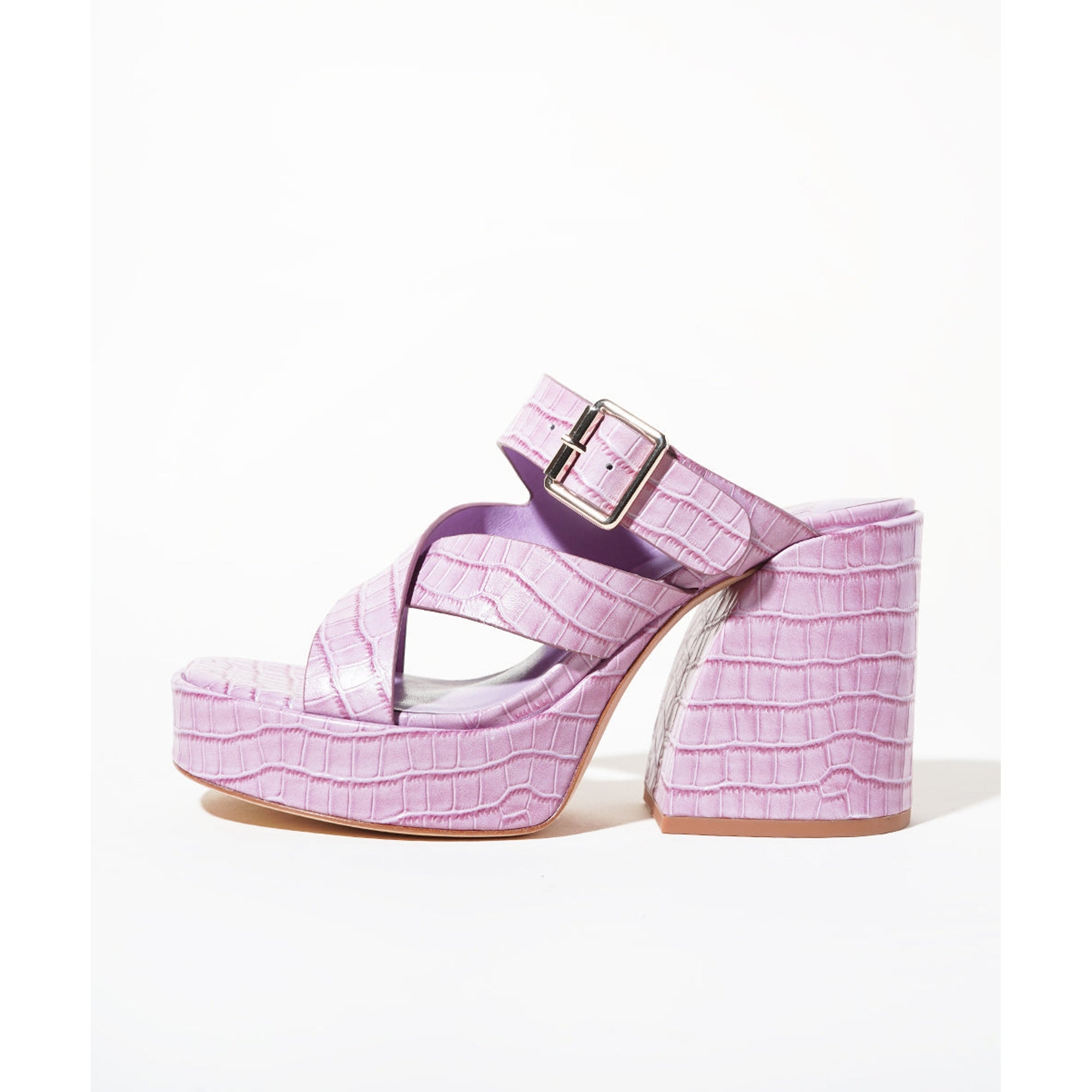 Simi Strappy Platform Sandal | Lilac