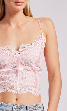 Simone Lace Top | Ballet Slipper