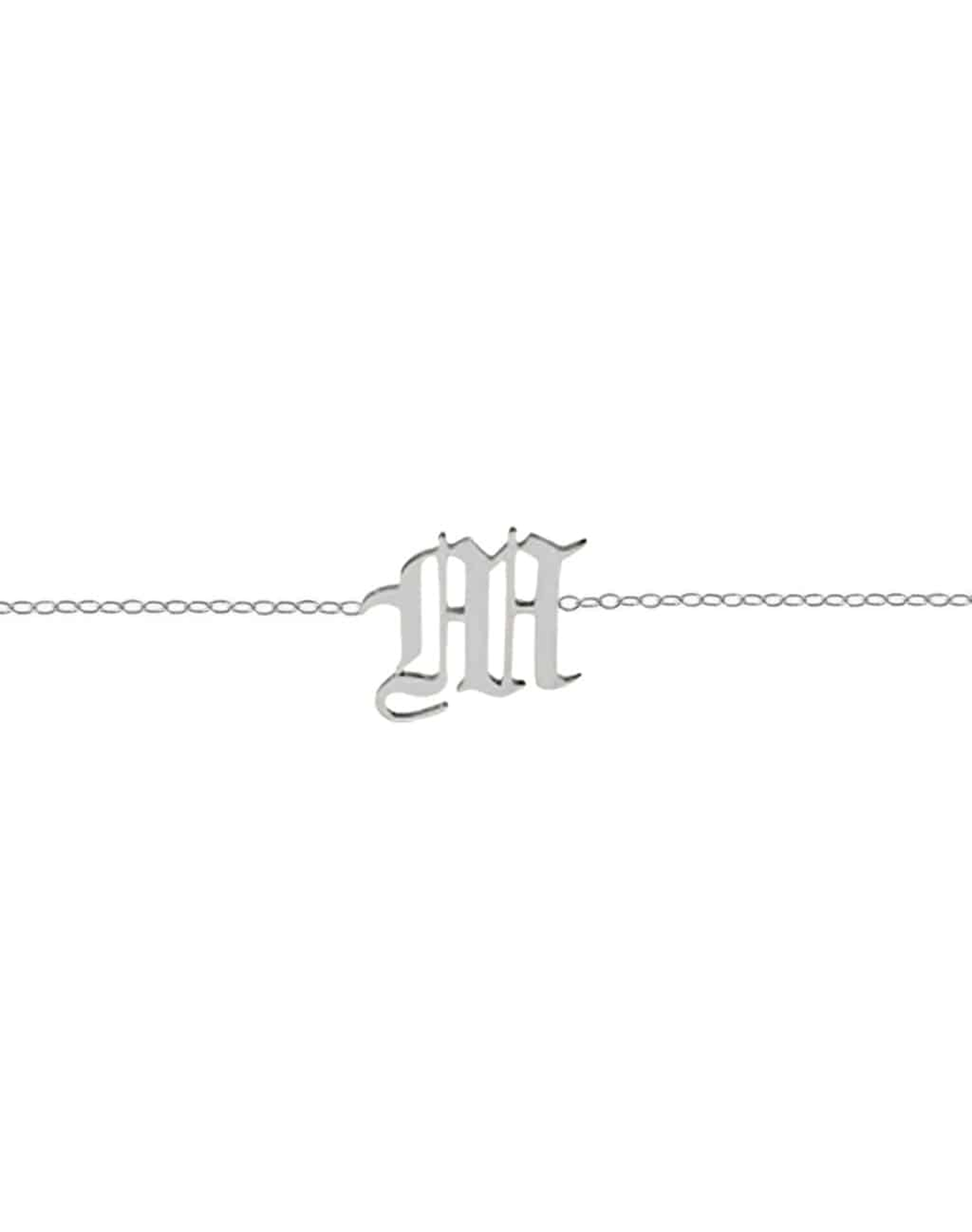 Single Letter Choker | Gold Vermeil and Rose Vermeil and Silver