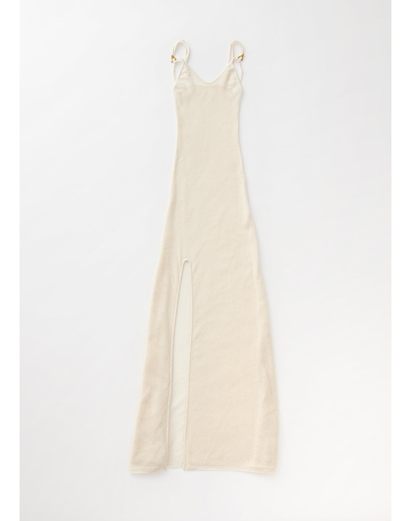 Sirena | Layered Knit Maxi Dress | Creme